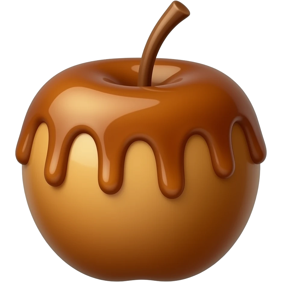 Caramel Apple emoji