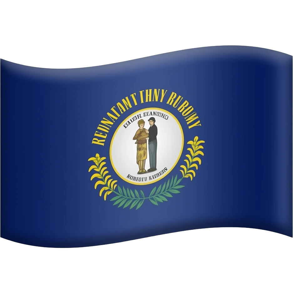 Kentucky flag emoji emoji