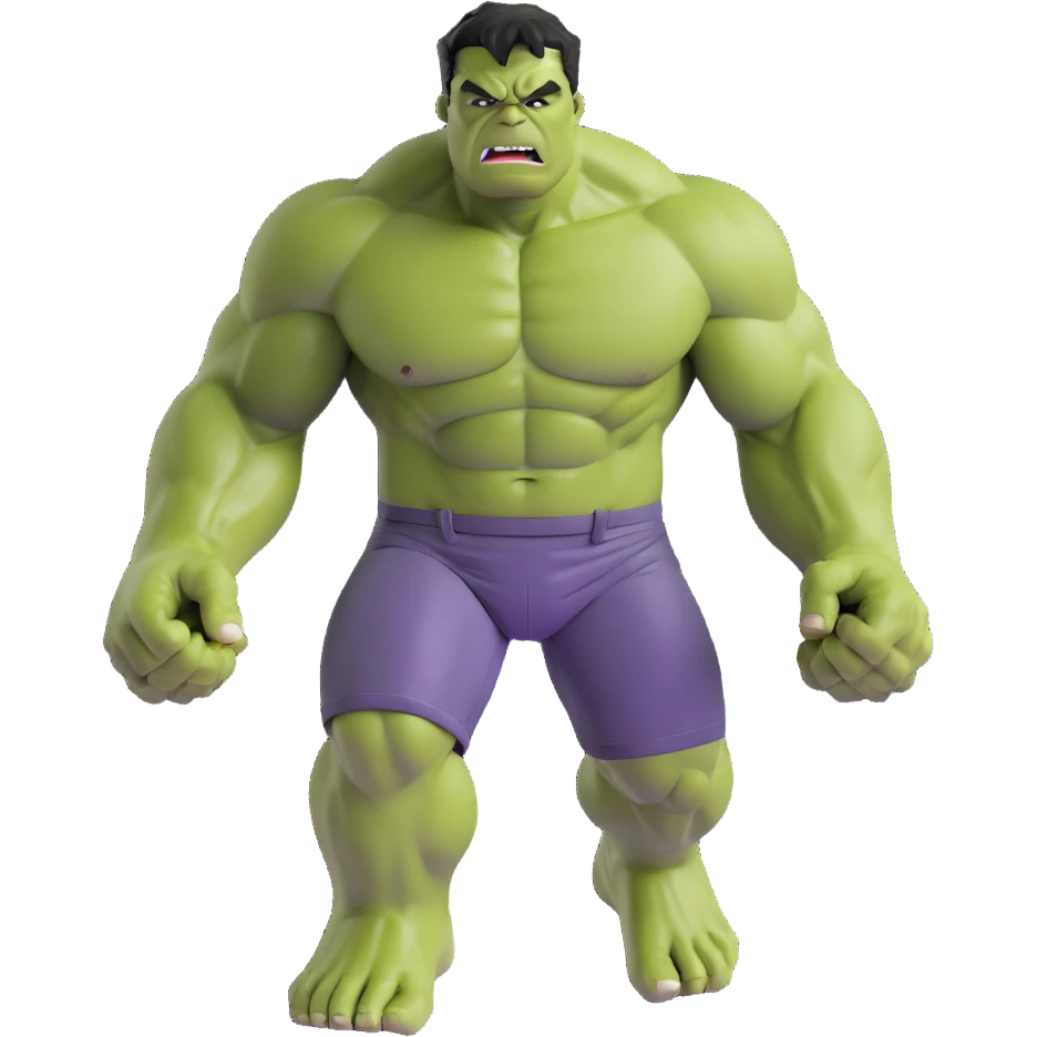 the hulk character emoji