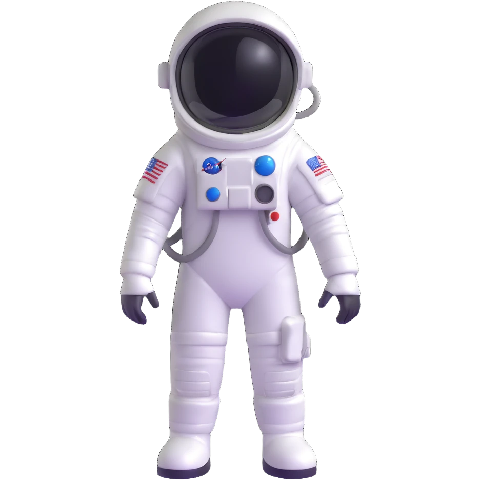 astronaut in space emoji