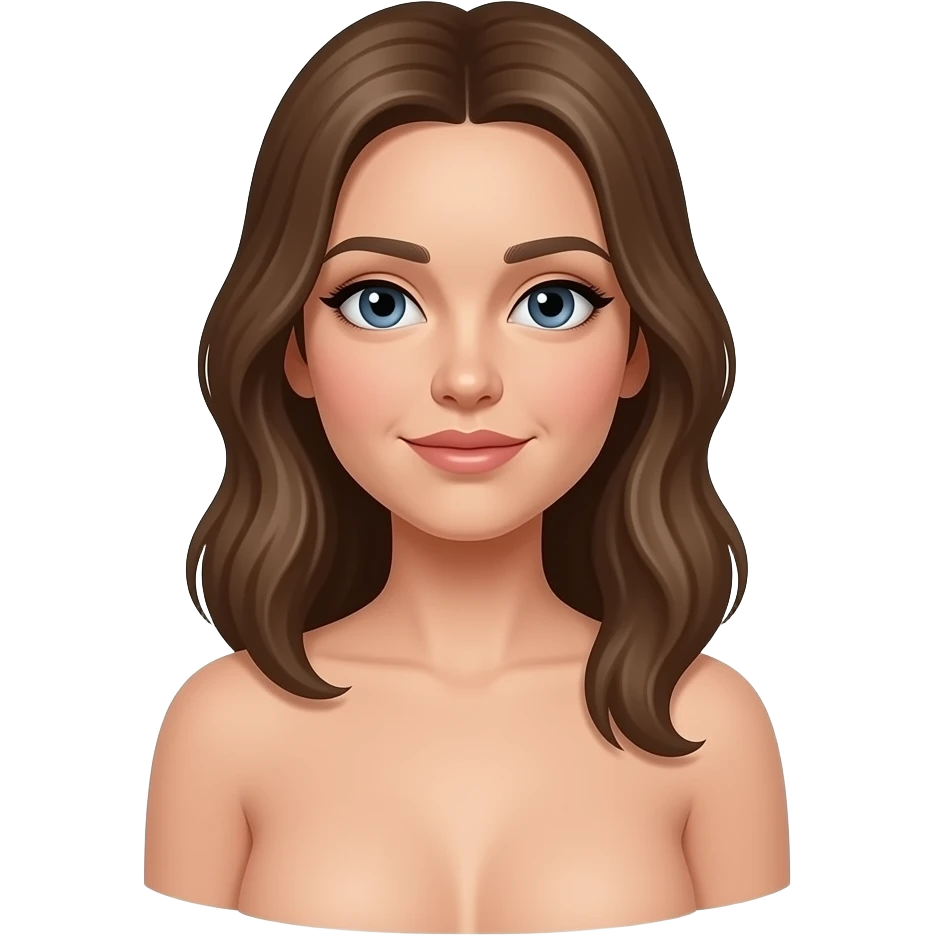 Голоя женская грудь emoji