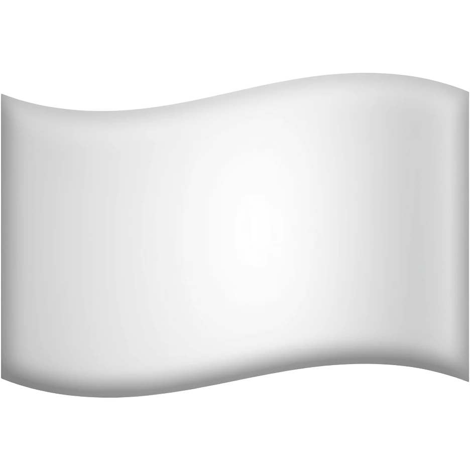 White flag with cuboid on it emoji