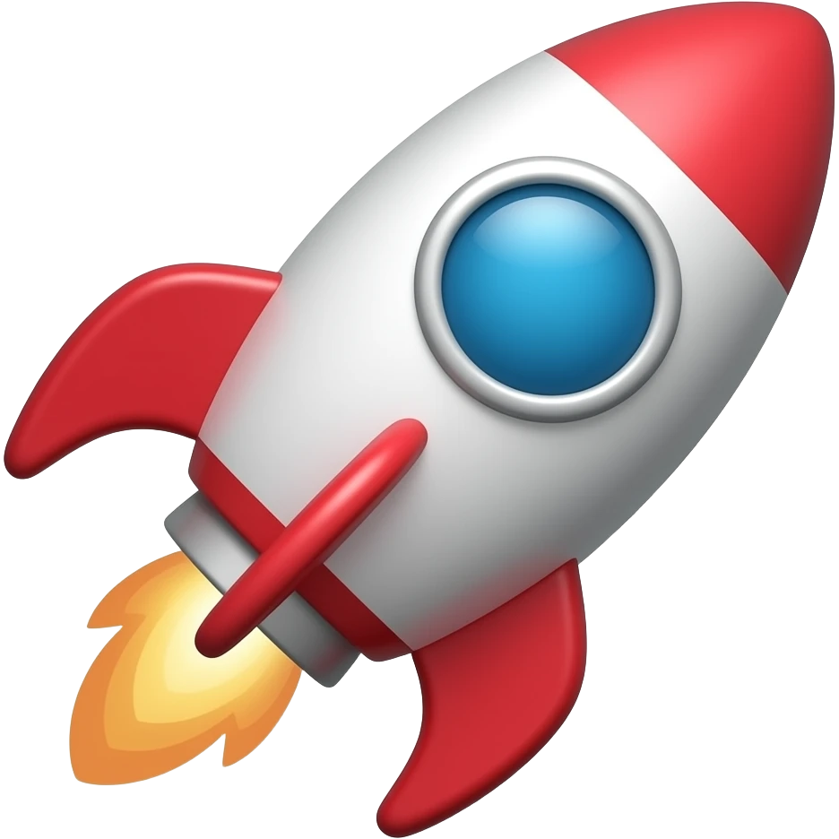 Rocket emoji