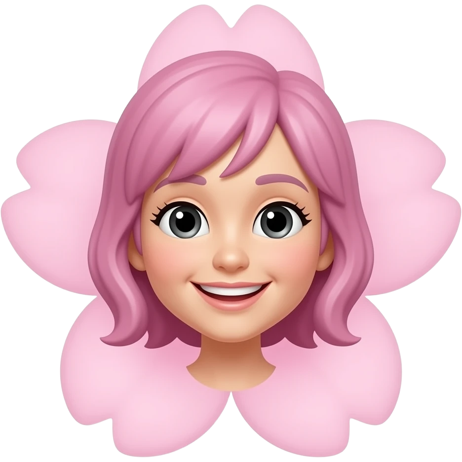 ☺️+🌸 emoji
