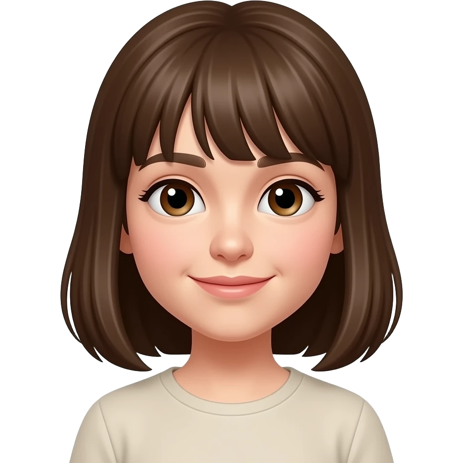 make it girl with same features emoji