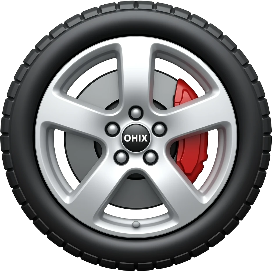 car wheel emoji