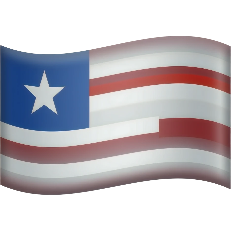 Bandeira do estado de Alagoas Brasil, branco, azul e vermelho emoji