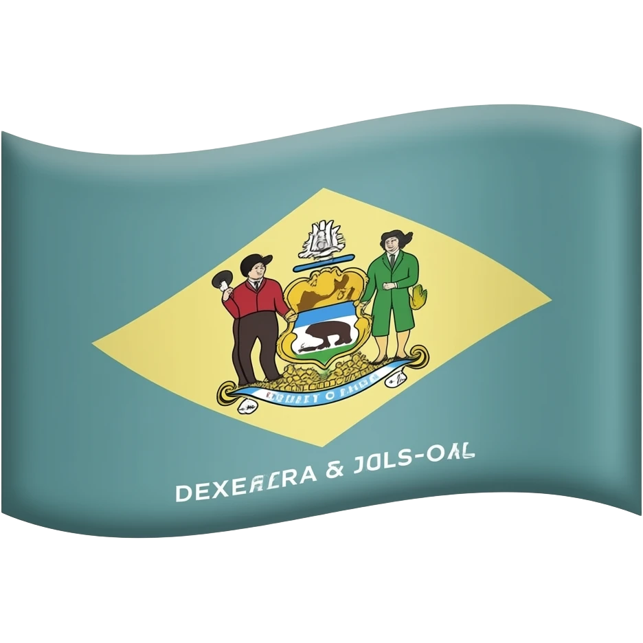 Delaware flag emoji