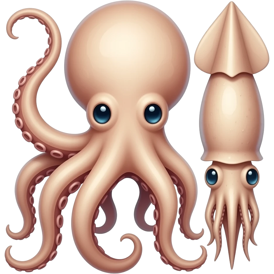 🐙🦑 hybrid emoji