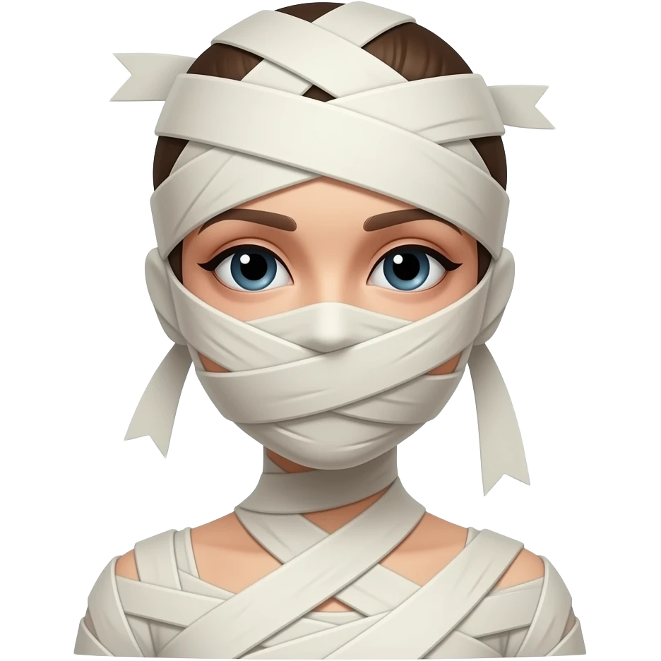 a ballerina mummy emoji