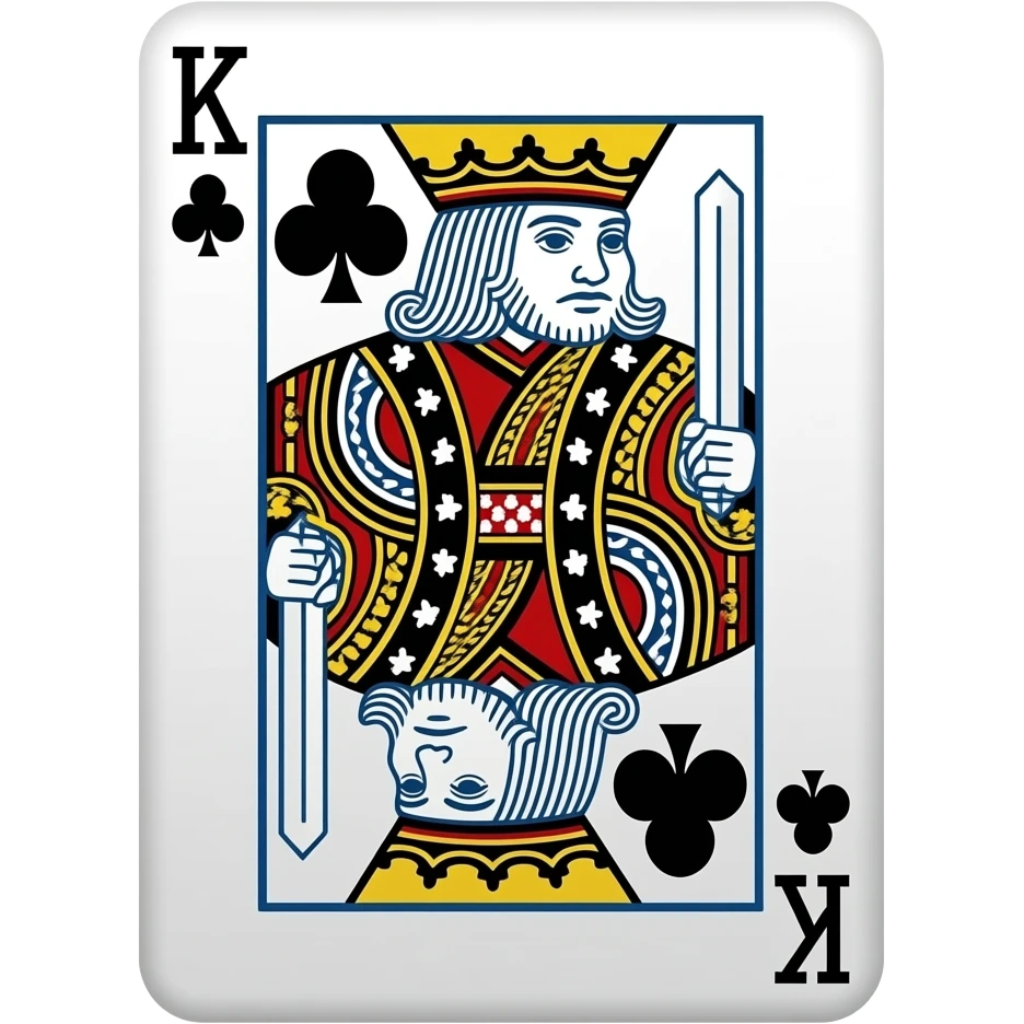 king of clubs emoji