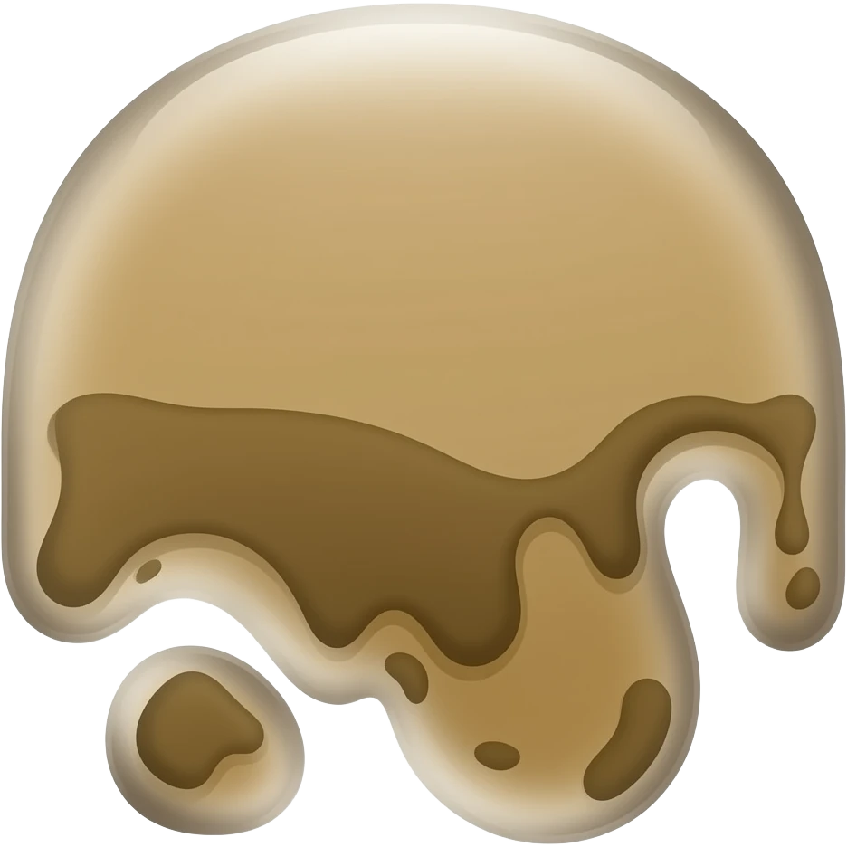 most dirty liquid emoji