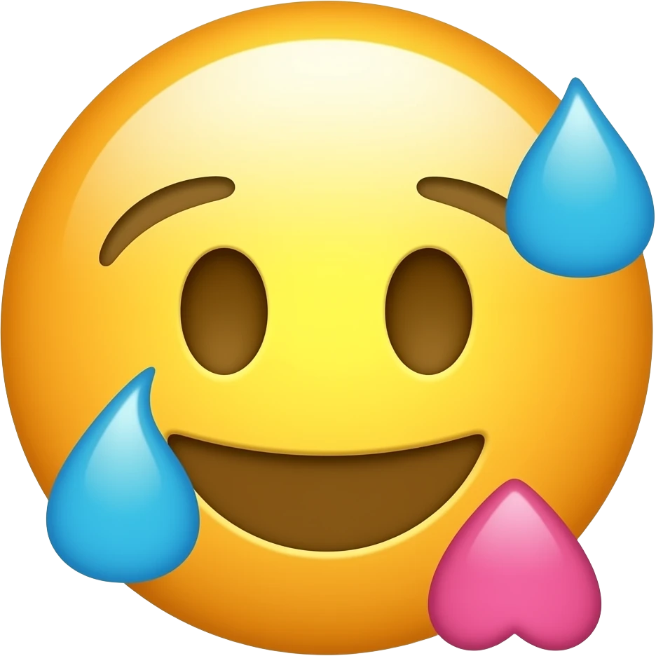 je veux seulement emoji et pas de lien emoji