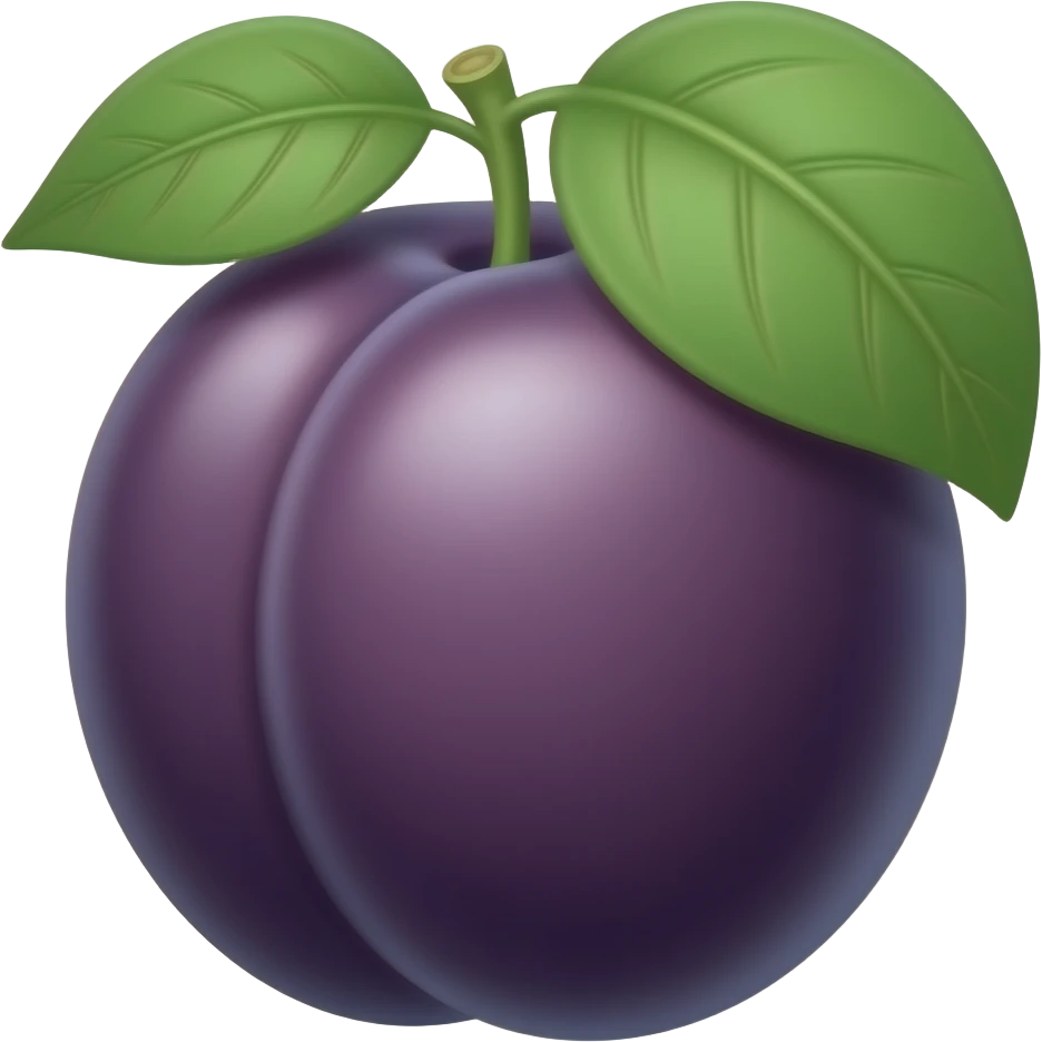 plum emoji