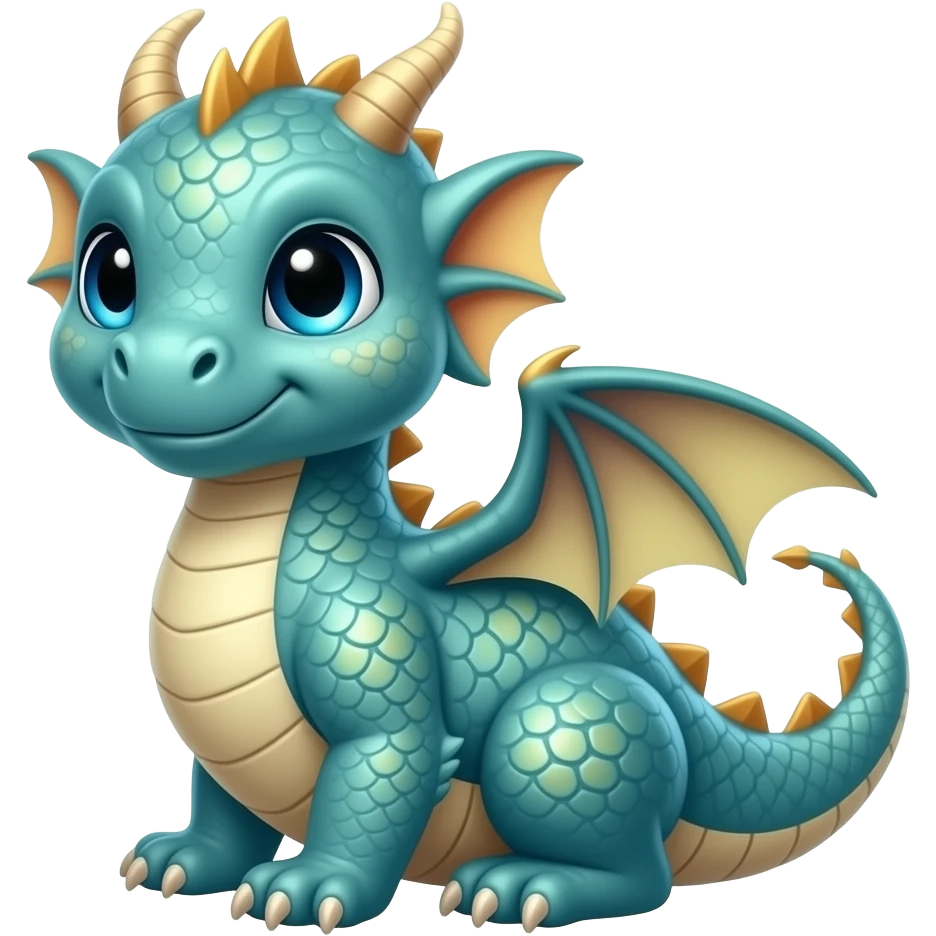 Now finnaly show the baby dragon emoji