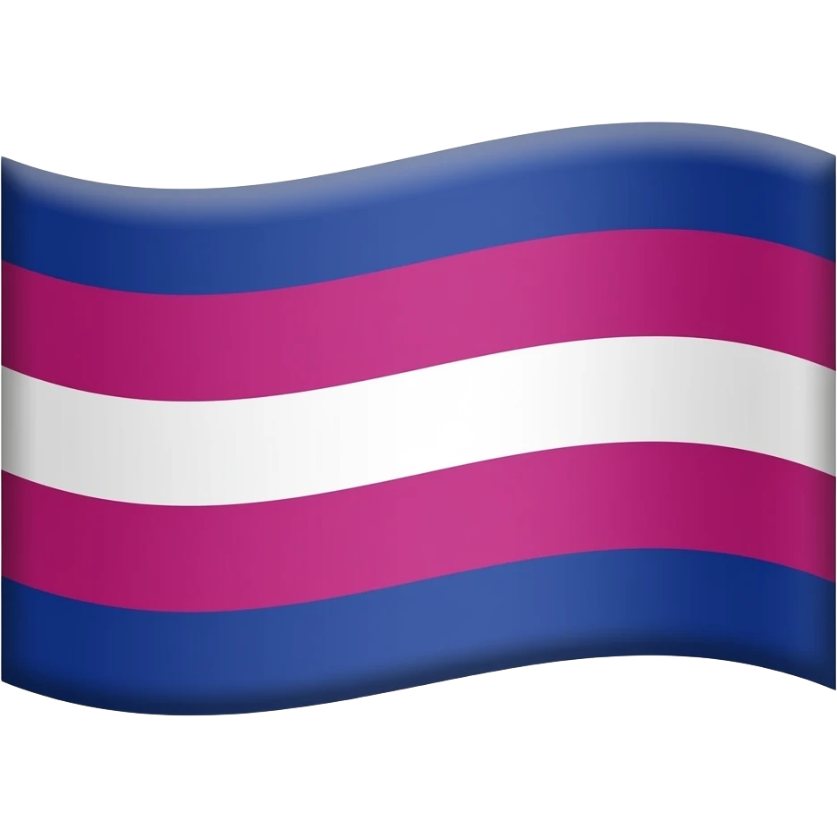 Bisexual flag emoji