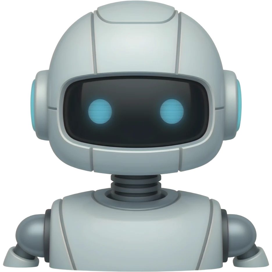hazme un robot emoji