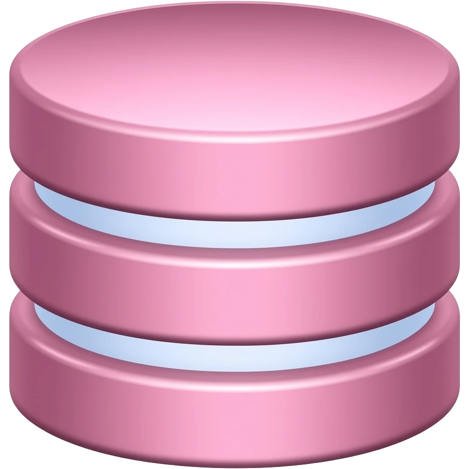 database pink emoji