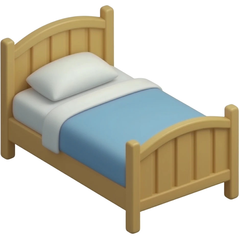 cot bed emoji