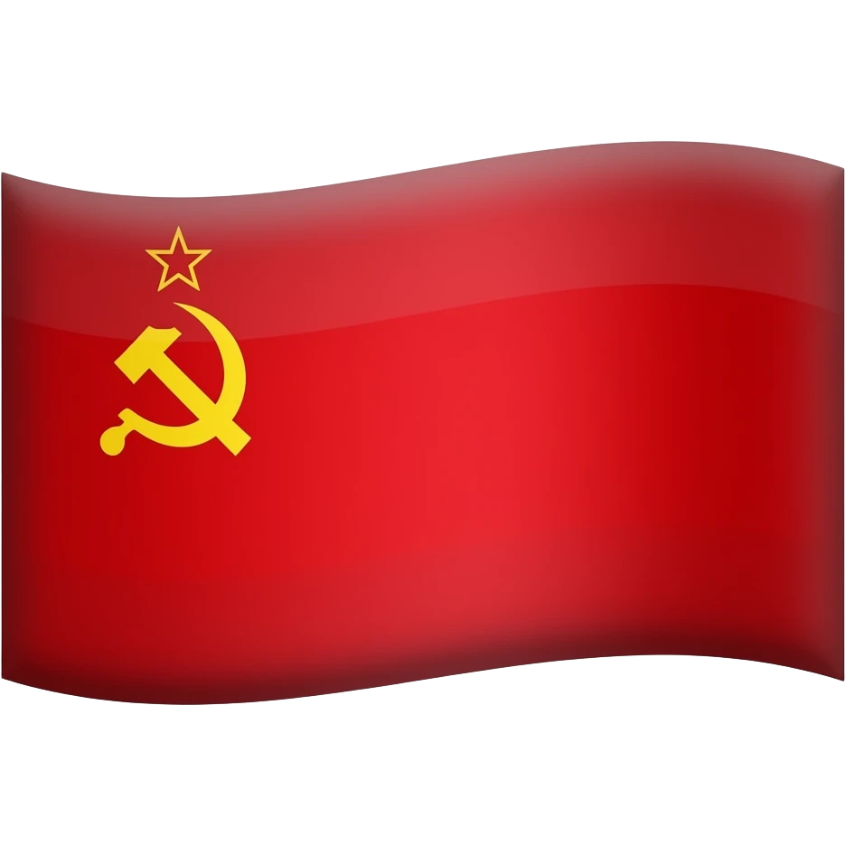 Bandeira da União Soviética emoji