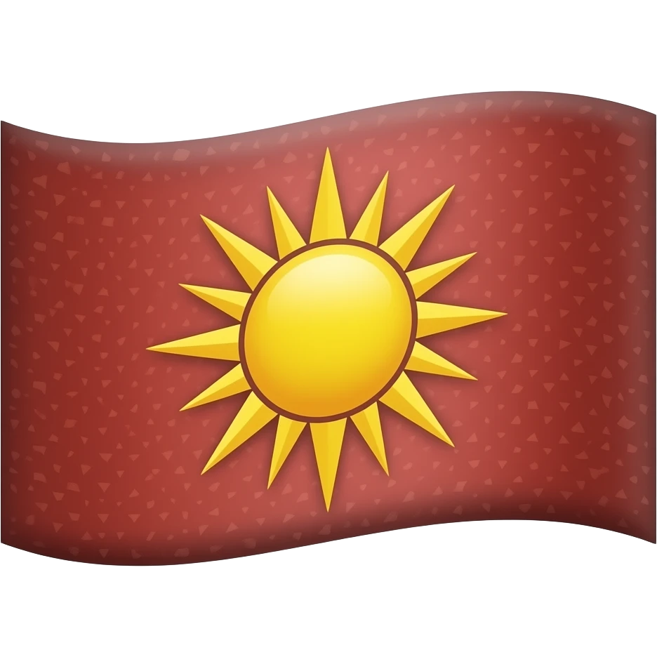 پرچم شیرو خورشید بساز emoji
