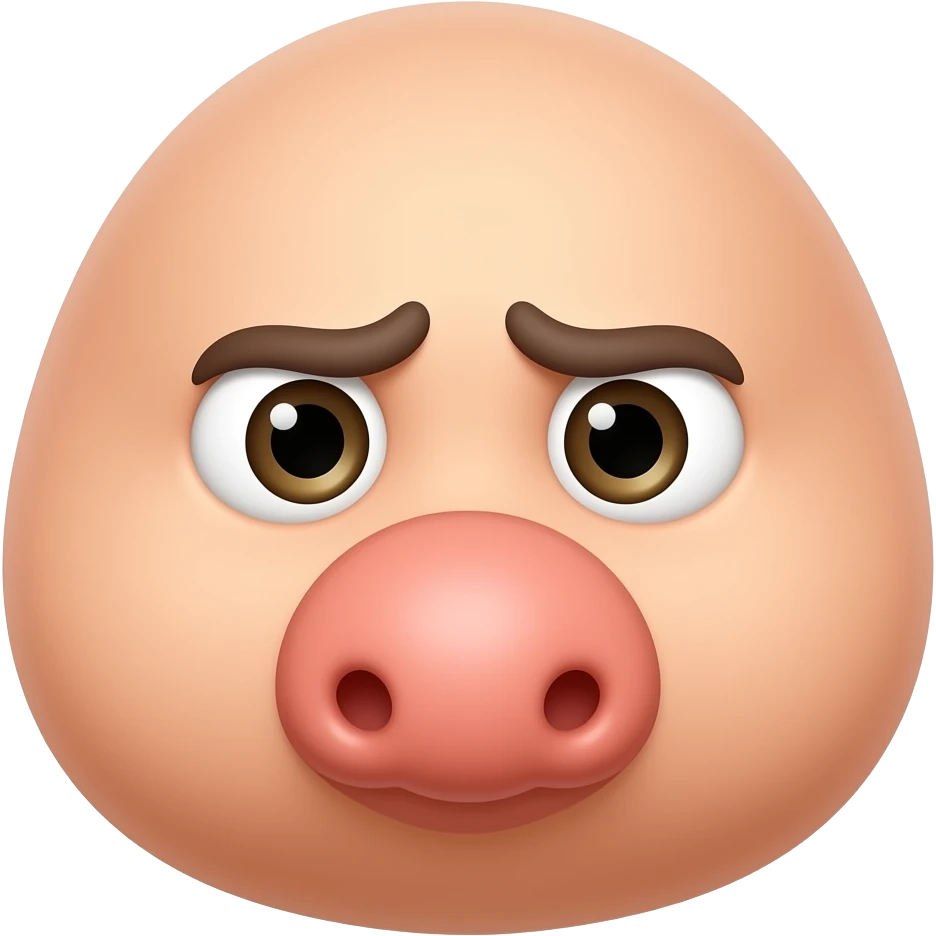 Puckered anus face emoji