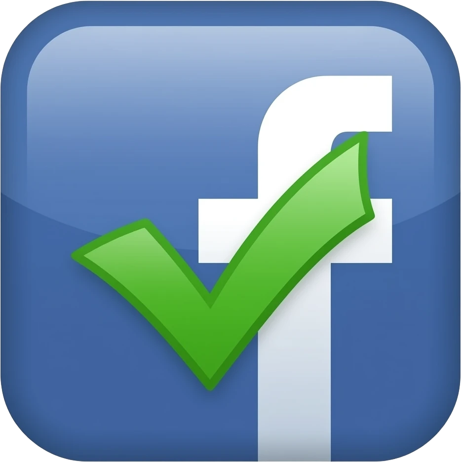 Facebook verification badge emoji