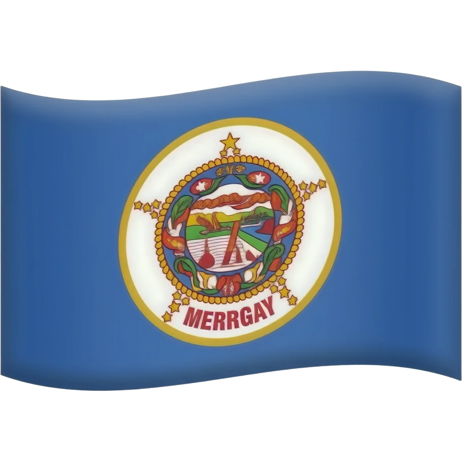 Minnesota flag emoji emoji