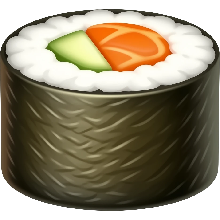 sushi hand roll ai emoji