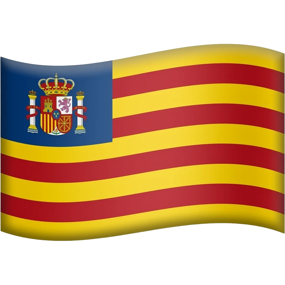 Drapeau des baléares emoji