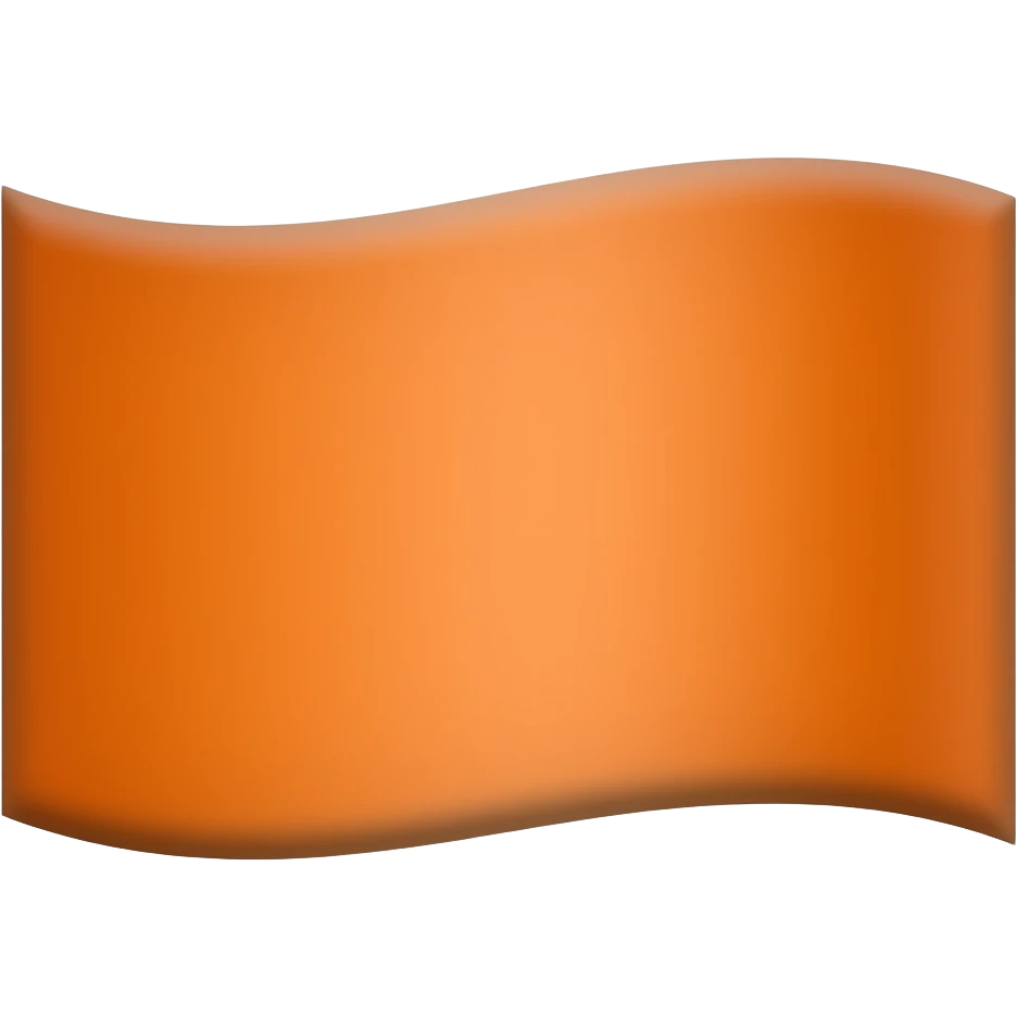 Orange flag emoji