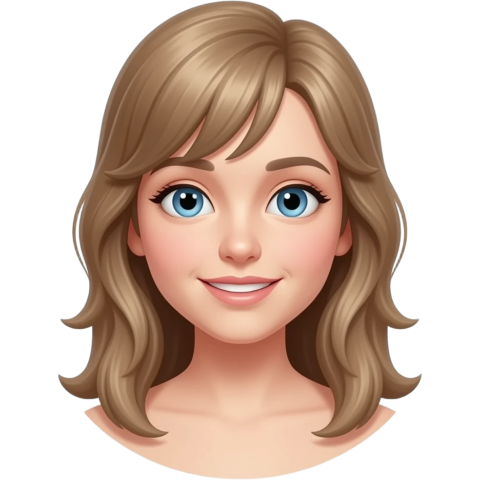 سلام ایموجی بدن دختر به صورت نیمرخ رو درست کن emoji