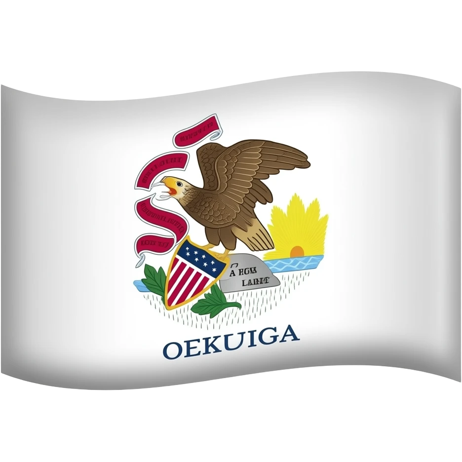 Illinois flag emoji