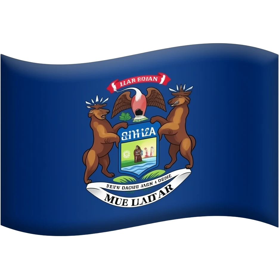 Michigan flag emoji