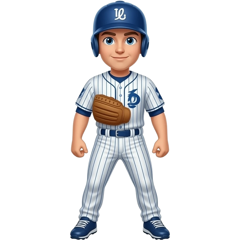 Baseball man emoji