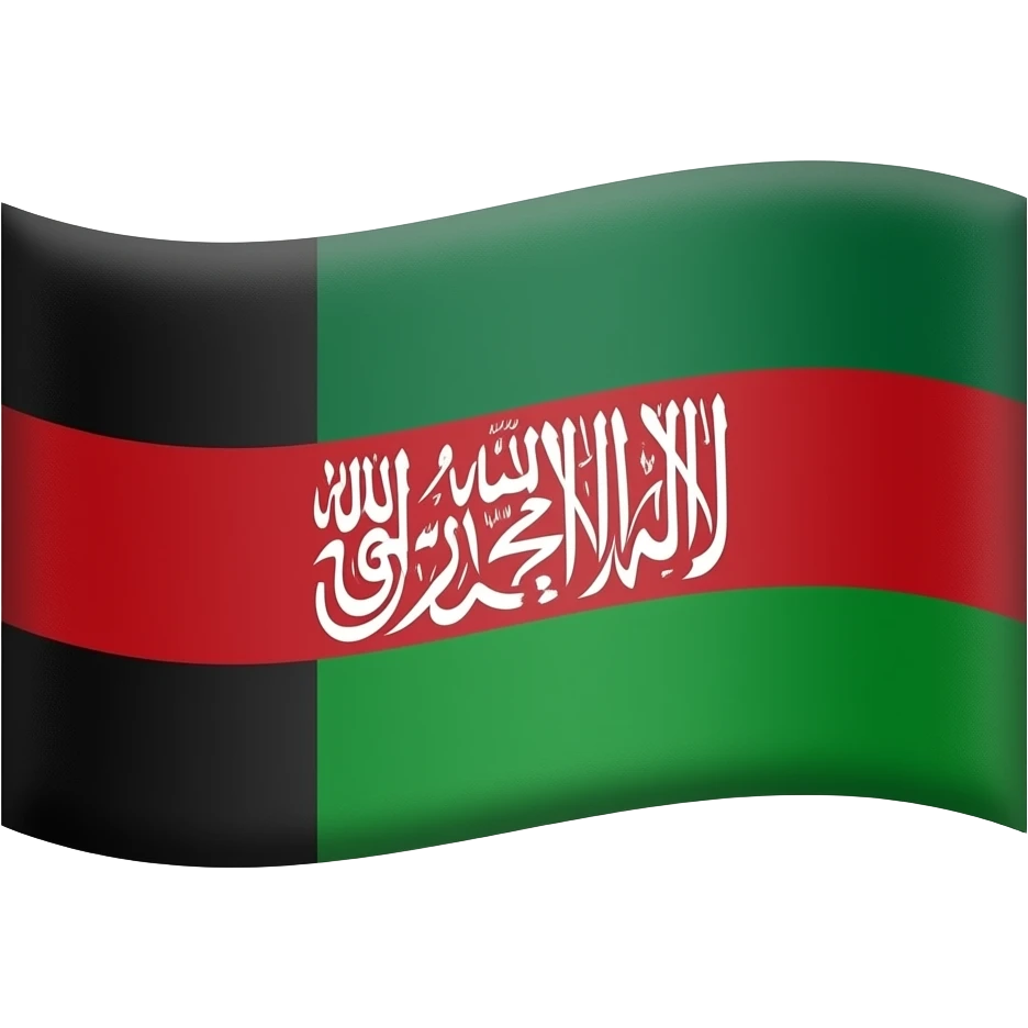 Make a flag emoji for Taliban emoji