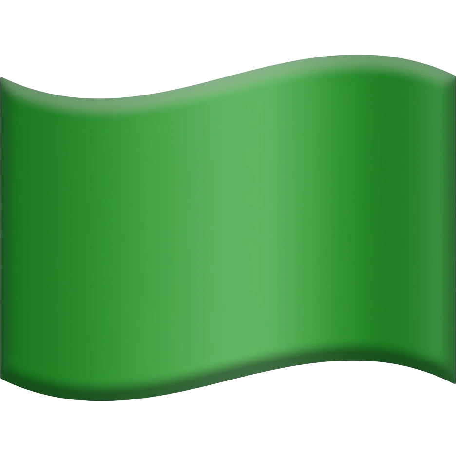 green flag emoji