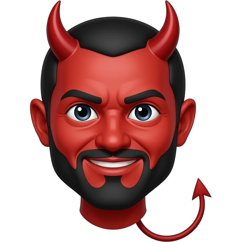 Red devil emoji