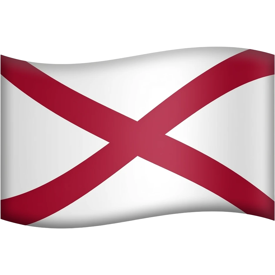Flag of alabama emoji