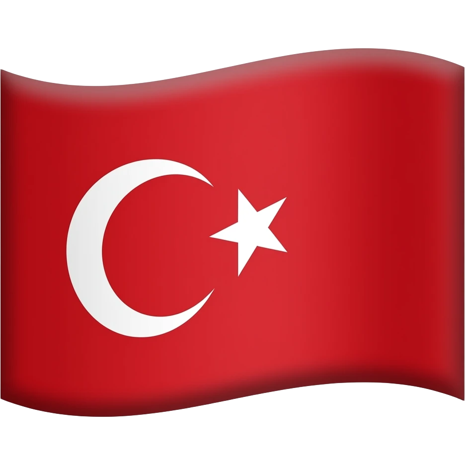 Türk bayrağı emoji