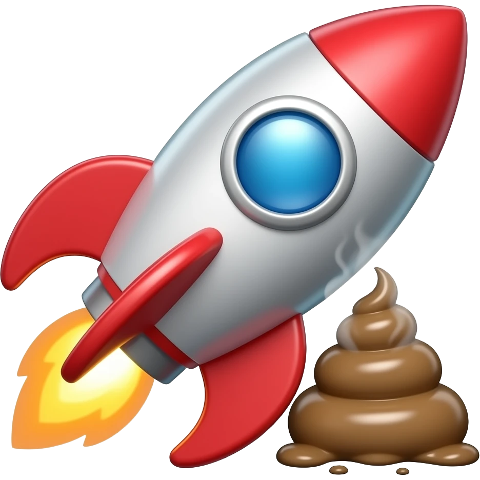 🫯💩🚀 emoji