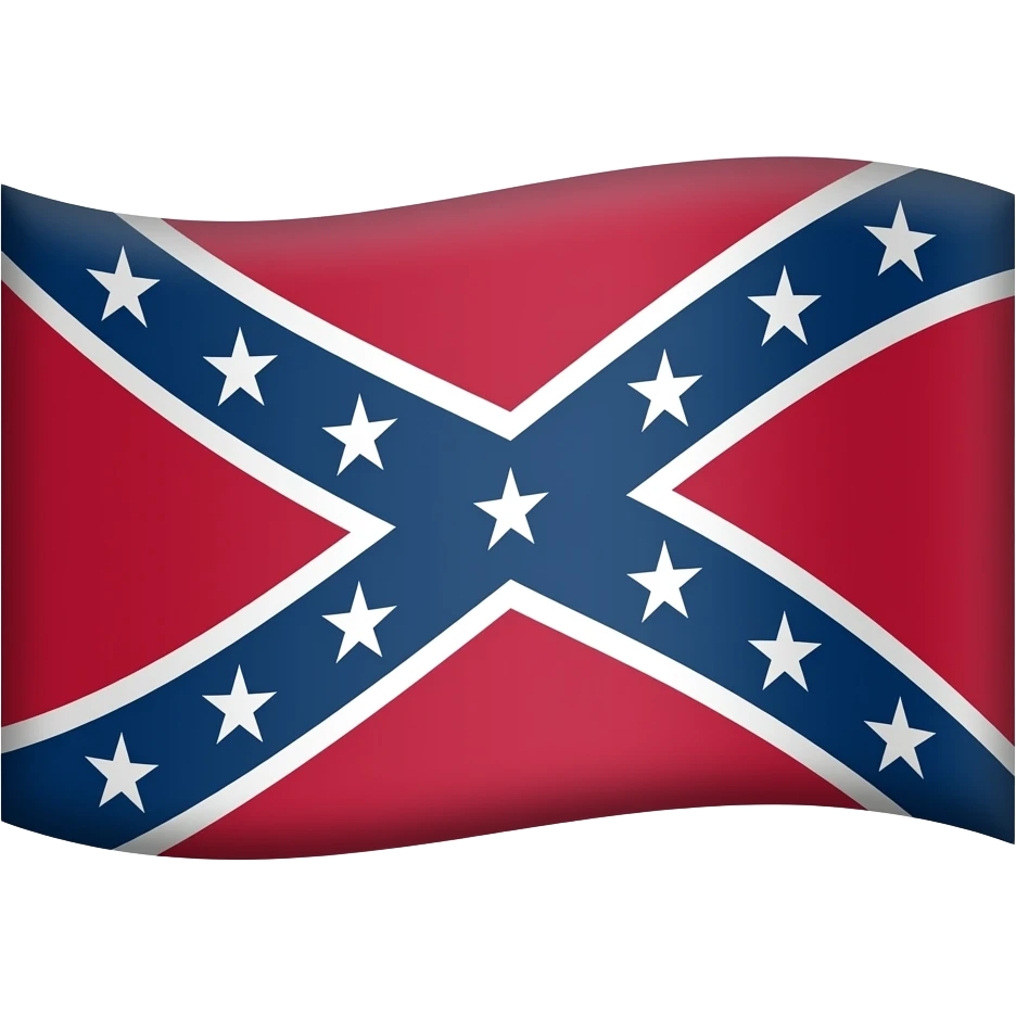 Confederate flag emoji