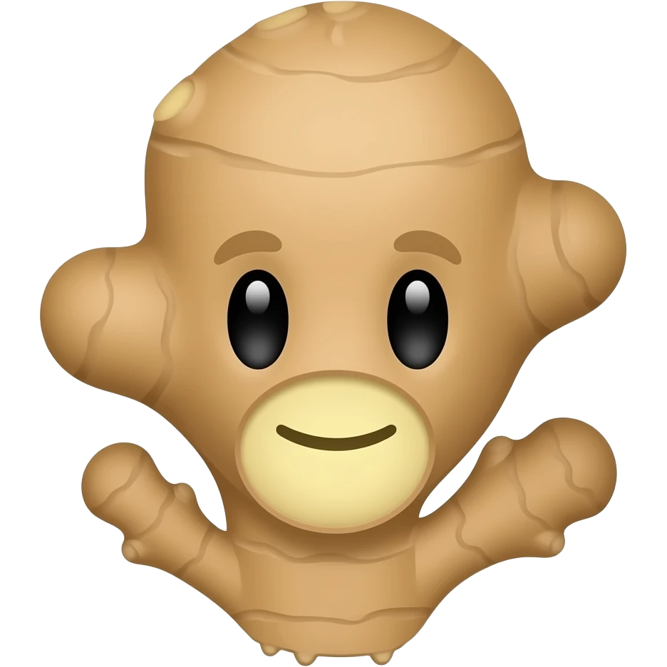 Ginger (no face) emoji