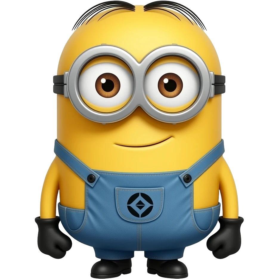 googles round minion emoji