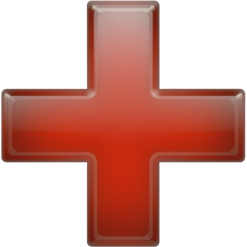 red cross emoji