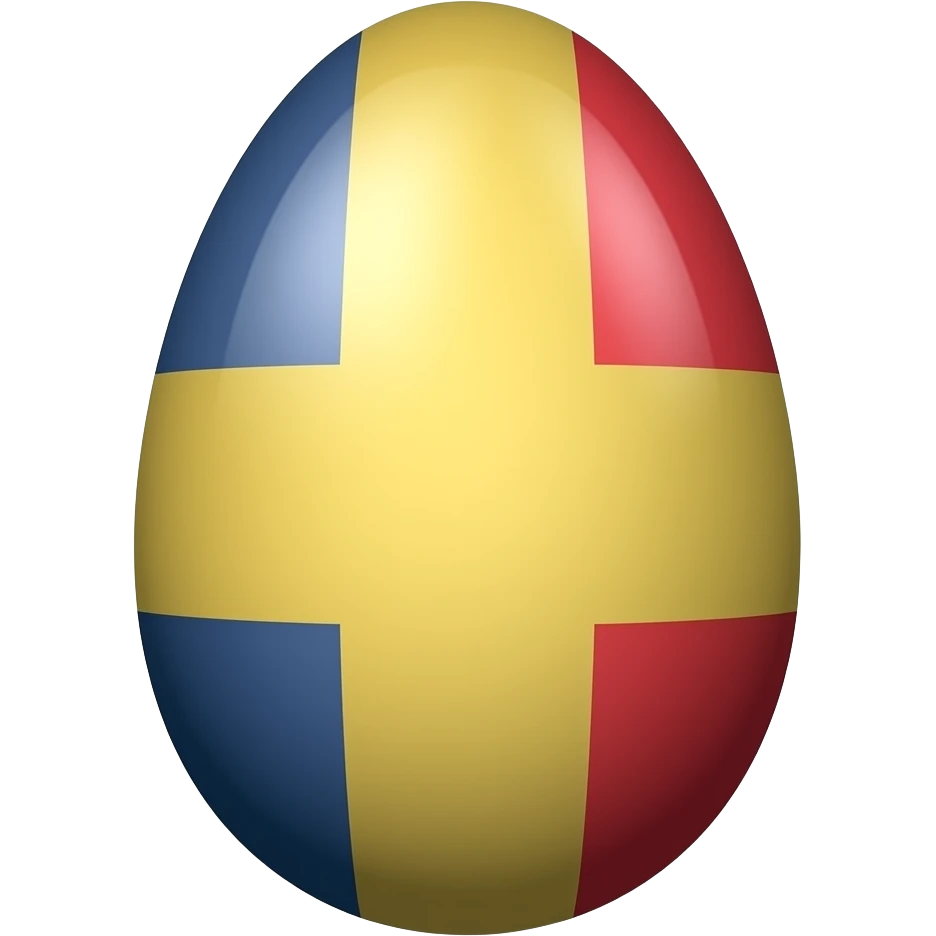 Egg flag emoji