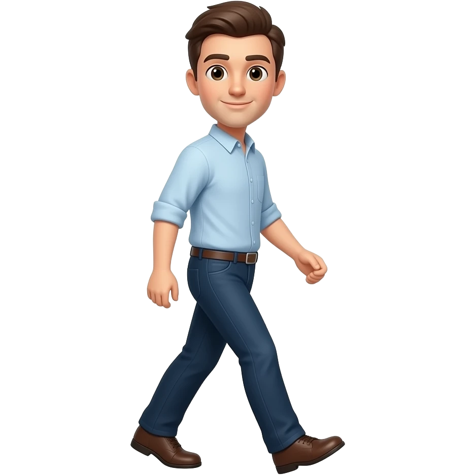 Man walking emoji