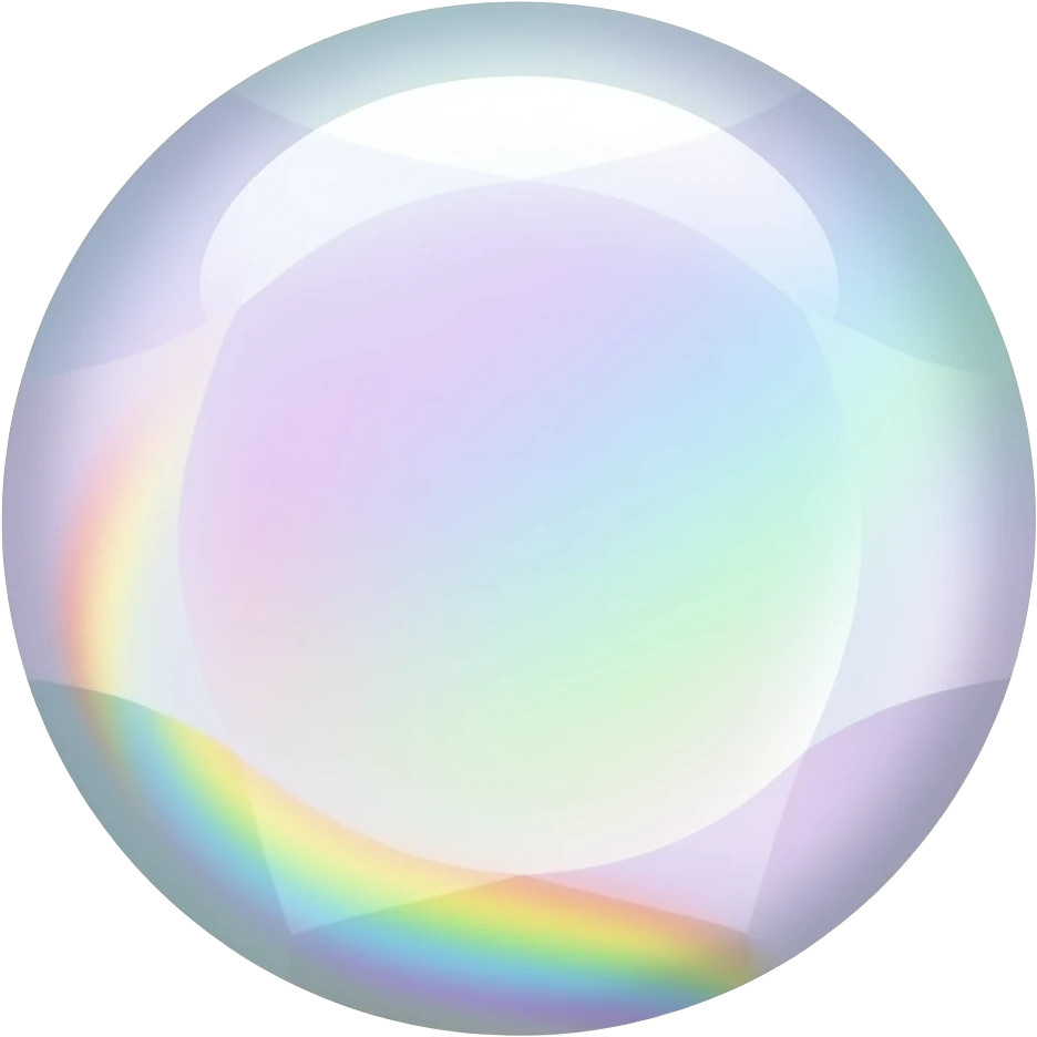 Pastel Rainbow Starlight Gradient Pearly Iridescent Magical Opal Smooth ...