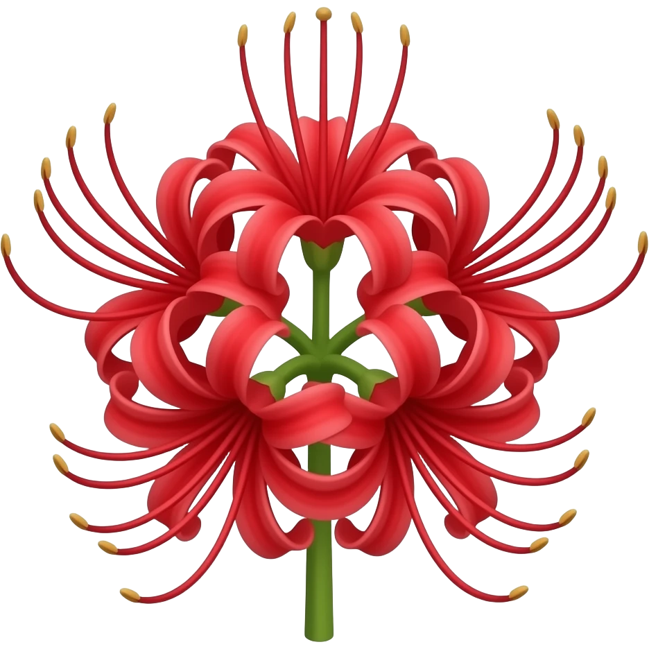 Red spider Lilly emoji