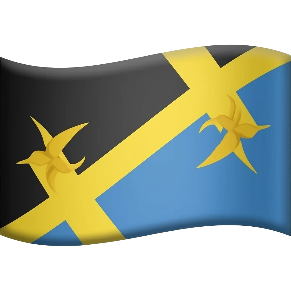 Dardania flagge emoji